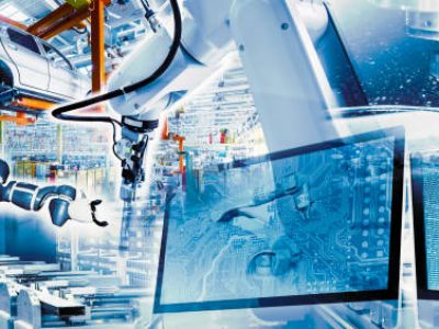 Industry 4.0 with computer-aided production and a high degree of automation